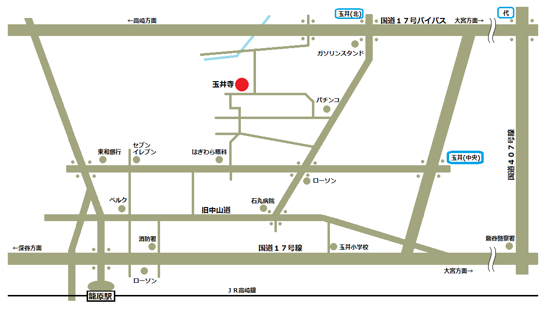 玉井寺地図